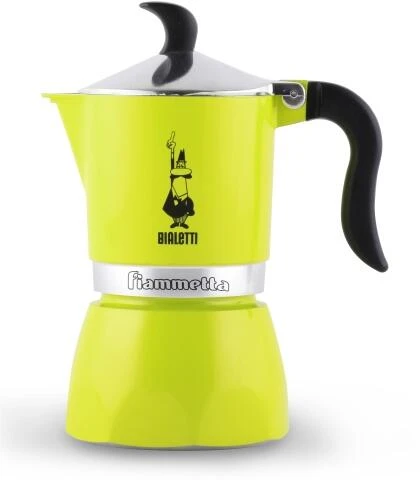 Bialetti Espressokocher Fiammetta Electric Lime 1 Tasse / 7 Cm / 14 Cm 3 Bialetti Espressokocher Fiammetta Electric Lime 1 Tasse / 7 Cm / 14 Cm