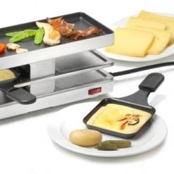 Stöckli Raclette Twinboard Basisgerät In Weiß -KitchenAid Geschäft 0010 72 1
