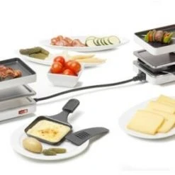 Stöckli Raclette Twinboard Set In Weiß -KitchenAid Geschäft 0010 92 2