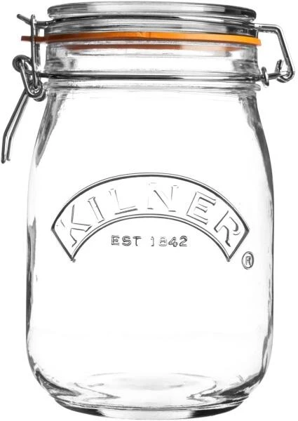 Kilner Clip Top Einmachglas, Rund 2 Liter / 255 Mm 3 Kilner Clip Top Einmachglas, Rund 2 Liter / 255 Mm