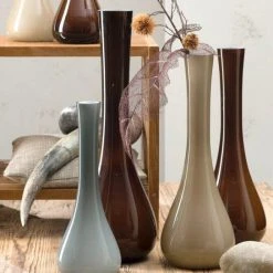 Leonardo Vase Sacchetta Beige Breite: 150 Mm, Höhe: 400 Mm, Tiefe: 150mm -KitchenAid Geschäft 035612 1 K neu