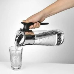 WMF Wasserkaraffe Mit Griff Basic Schwarz -KitchenAid Geschäft 06 1804 6040 006 bearbeitet l