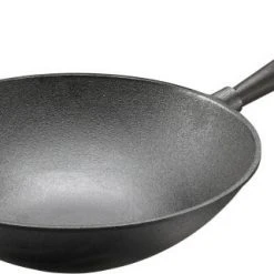 Skeppshult Wokpfanne Aus Gusseisen Mit Eschenholzgriff