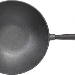Skeppshult Wokpfanne Aus Gusseisen Mit Eschenholzgriff -KitchenAid Geschäft 0865TS Plan 213