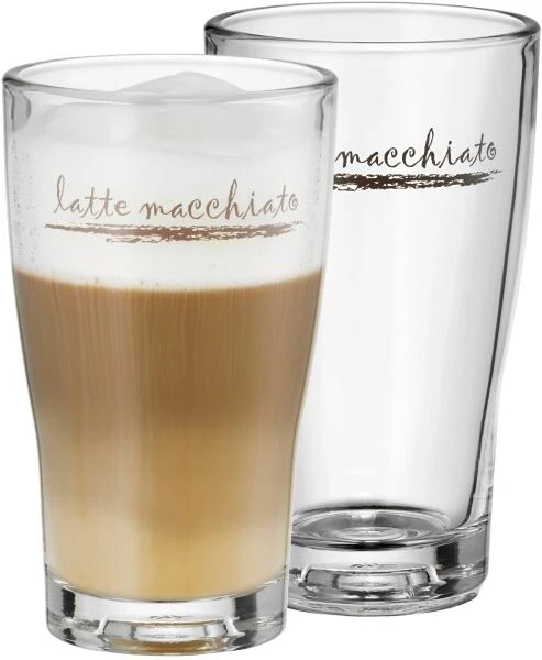 WMF Latte Macchiato Glas Set 2 Stück Barista 3 WMF Latte Macchiato Glas Set 2 Stück Barista