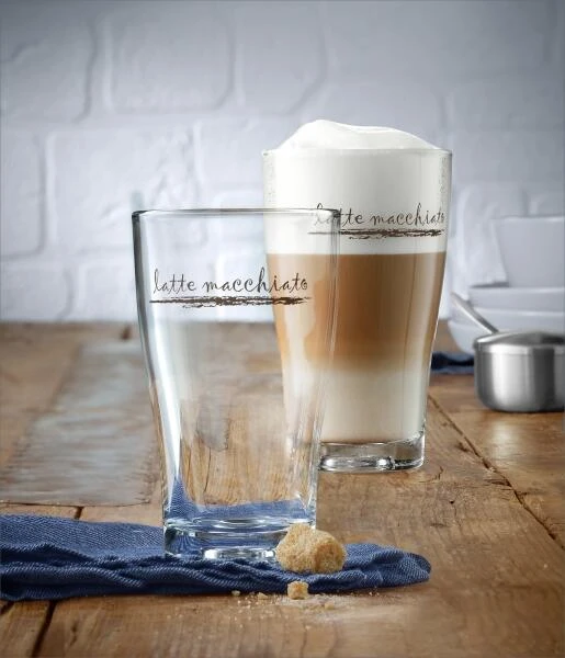 WMF Latte Macchiato Glas Set 2 Stück Barista 4 WMF Latte Macchiato Glas Set 2 Stück Barista – Bild 2