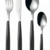 Guzzini Besteckset My Fusion Aus Edelstahl In Schwarz, 24-teilig -KitchenAid Geschäft 11070010 neu xl