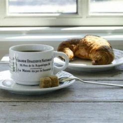 Pillivuyt Mokkatasse Brasserie Mokkauntertasse Bourges: Durchmesser 125 Mm -KitchenAid Geschäft 111310BL1C00103 1