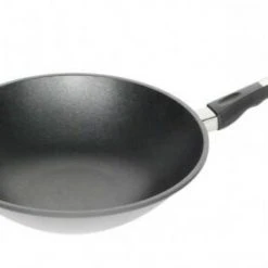 AMT Gastroguss AMT Wok Aus Aluguss, 32 Cm