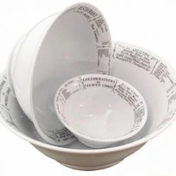 Pillivuyt Salatschüssel Brasserie Nr. 6 Volumen 60 Cl, Durchmesser 165 Mm