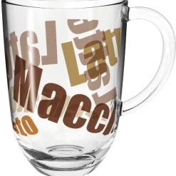 Leonardo Latte Macchiato Tasse NAPOLI 380ml 3farbig, 6er-Set