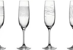 Leonardo Sektglas CASELLA 6er-Set 190 Ml Mit Diagravur