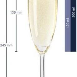 Leonardo Sektglas DAILY 200 Ml, 6er-Set -KitchenAid Geschäft 210 063314 1 K