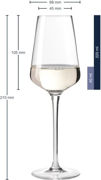 Leonardo Digestifglas PUCCINI 220 Ml, 6er-Set 6 Leonardo Digestifglas PUCCINI 220 Ml, 6er-Set – Bild 4