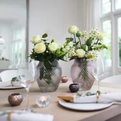 Leonardo Vase Poesia 22,5 Cm Grau -KitchenAid Geschäft 210 POESIA Vase 018673 74 Rose 18686 87 mood Q