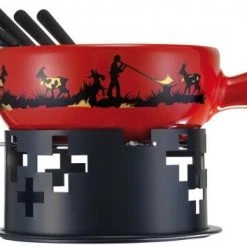 Kuhn Rikon Käsefondue Set Alphornbläser 22cm -KitchenAid Geschäft 211 32178 psf