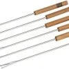 Kuhn Rikon Fleischfonduegabeln Kirschholz 6-teilig. -KitchenAid Geschäft 211 32281 ps