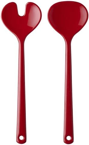 Mepal Salatbesteck Synthesis 2-teilig - Luna Rot 3 Mepal Salatbesteck Synthesis 2-teilig - Luna Rot