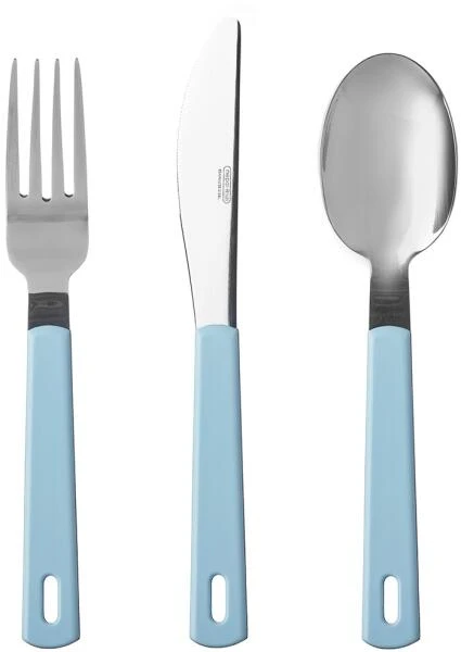 Mepal Besteckset 3-teilig - Nordic Blue 3 Mepal Besteckset 3-teilig - Nordic Blue