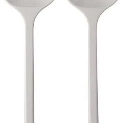 Mepal Salatbesteck Bloom 2-teilig - Pebble White