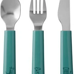 Mepal Kinder-besteckset Mio 3-teilig - Deep Turquoise