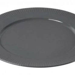 Pillivuyt Teller Flach Eclectique Bordeaux In Stahlgrau