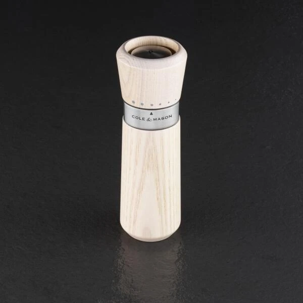 Cole & Mason Lyndhurst Nordic White Pfeffermühle, 18,5 Cm 9 Cole & Mason Lyndhurst Nordic White Pfeffermühle, 18,5 Cm – Bild 7
