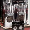 Cole & Mason Crystal Salz- Und Pfeffermühle Geschenkset, 12,5 Cm -KitchenAid Geschäft 220 H37408P Crystal Packaging Angle