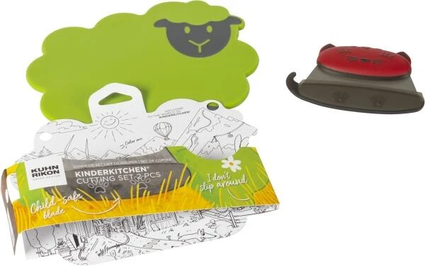 Kuhn Rikon Kinderkitchen Schneide Set, 2-teilig 4 Kuhn Rikon Kinderkitchen Schneide Set, 2-teilig – Bild 2
