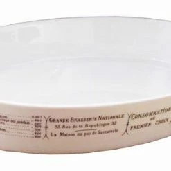 Pillivuyt Bauernform Oval Brasserie Groß Volumen 15 Cl , 320 X 230 Mm