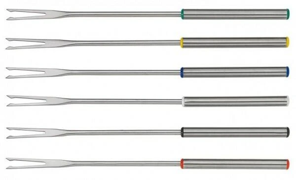 Spring Fondue Set Carousel In Schwarz 4 Spring Fondue Set Carousel In Schwarz – Bild 2