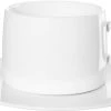 ASA Tasse Muga Mit Untertasse In Weiß -KitchenAid Geschäft 29062017 Tasse weiss mit Untertasse