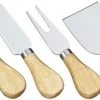Cilio Käsemesser-Set Formaggio Mit Eichenholzgriff, 4-teilig