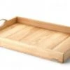 Continenta Tablett Aus Gummibaumholz Mit Metallgriffen -KitchenAid Geschäft 3011 xl