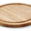 Continenta Steakteller Rund Aus Gummibaumholz, 30 Cm Ø 30 Cm/1,8 Cm
