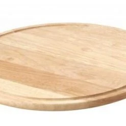 Continenta Pizzateller Aus Gummibaumholz