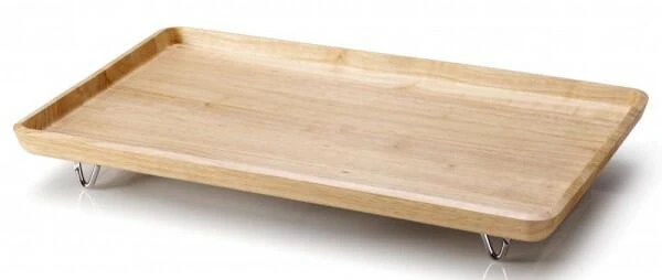 Continenta Betttablett Aus Gummibaumholz In Natur 4 Continenta Betttablett Aus Gummibaumholz In Natur – Bild 2