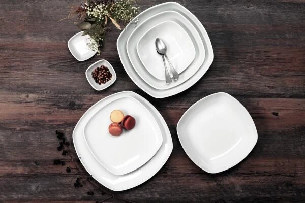 Seltmann Weiden Lido Speiseteller Flach Eckig 26 Cm 6 Seltmann Weiden Lido Speiseteller Flach Eckig 26 Cm – Bild 4