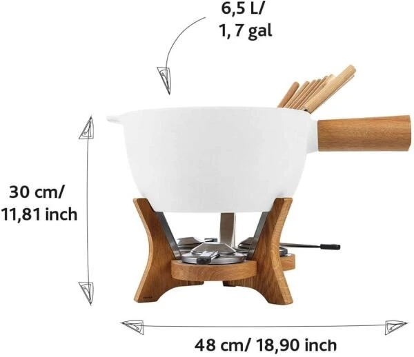 Boska Käsefondue-Set Mr. Big 8 Boska Käsefondue-Set Mr. Big – Bild 6