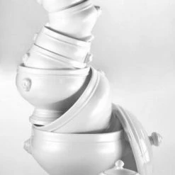 Pillivuyt Löwenkopfterrine Handgefertigt Nr.4 Volumen 40 Cl Durchmesser 110 Mm -KitchenAid Geschäft 400110BL PILLIVUYT Loewenkopfterrinen 1 l