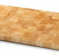 Continenta Schneidebrett Groß Aus Gummibaum Stirnholz