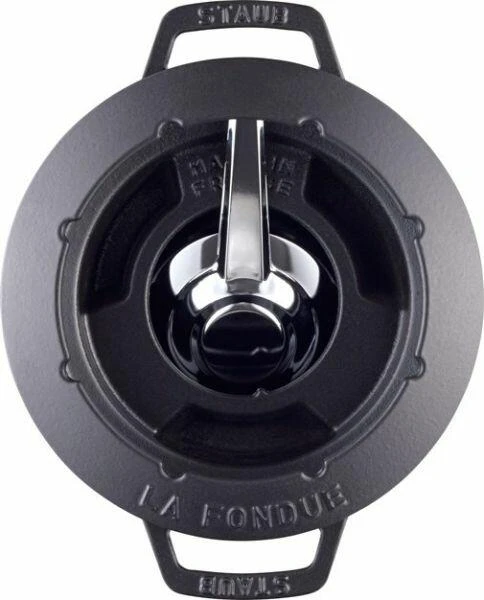 Staub Fondueset Aus Gusseisen In Schwarz 18 Cm / 12,5 Cm / 10 Cm / 1,6 L 6 Staub Fondueset Aus Gusseisen In Schwarz 18 Cm / 12,5 Cm / 10 Cm / 1,6 L – Bild 4