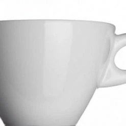 Collezione ALTA Café Au Lait Tasse Von Porzellanfabrik Walküre, Weiß