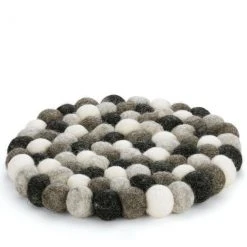 Cilio Untersetzer LANA GRIGIO Rund -KitchenAid Geschäft 469899 a