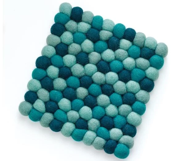 Cilio Untersetzer LANA AZZURRO Quadratisch 3 Cilio Untersetzer LANA AZZURRO Quadratisch