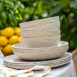 Koziol Teller Groß, 4er-Set In Sand -KitchenAid Geschäft 5004 5005 5006 CLUB 700 stack 1 1