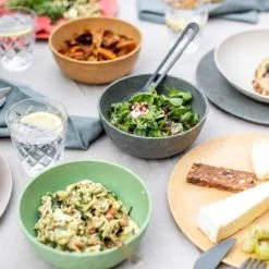 Koziol Teller Groß, 4er-Set In Grau -KitchenAid Geschäft 5004 5005 5006 CLUB summer 3