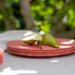 Koziol Teller Groß, 4er-Set In Coral -KitchenAid Geschäft 5005 CLUB PLATE 704 1