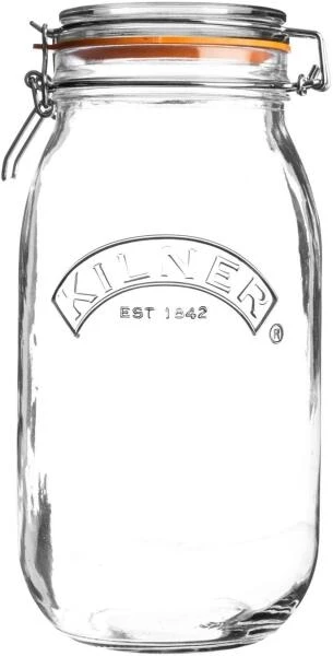 Kilner Clip Top Einmachglas, Rund 2 Liter / 255 Mm 7 Kilner Clip Top Einmachglas, Rund 2 Liter / 255 Mm – Bild 5