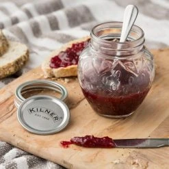 Kilner Marmeladenglas Erdbeere, 400 Ml 10 Kilner Marmeladenglas Erdbeere, 400 Ml -KitchenAid Geschäft 5010853252827 PT04